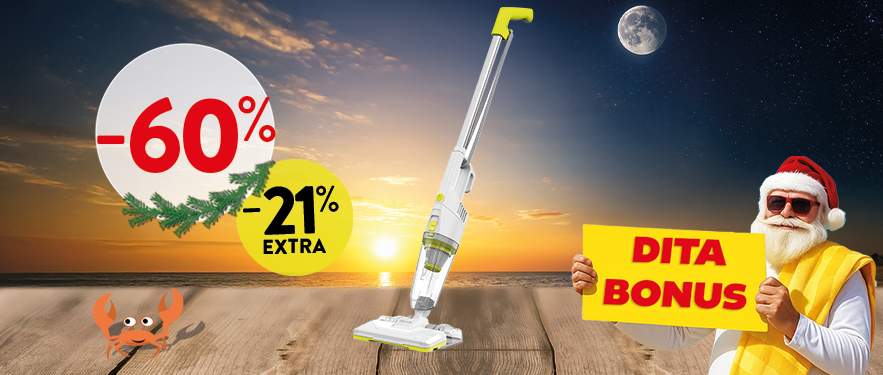 Fshese Storm Vac&Mop e bardhe