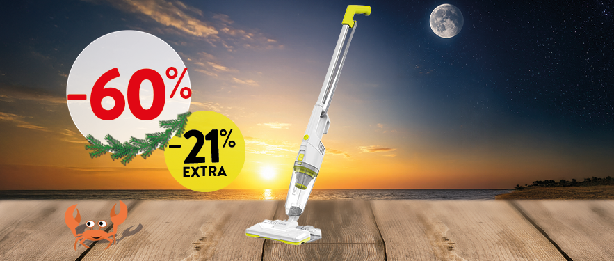 Fshese Storm Vac&Mop e bardhe