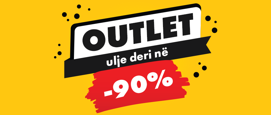  OUTLET DERI NË 90% ULJE