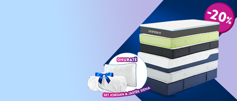 DYSHEKË DORMEO ULJE+DHURATË!