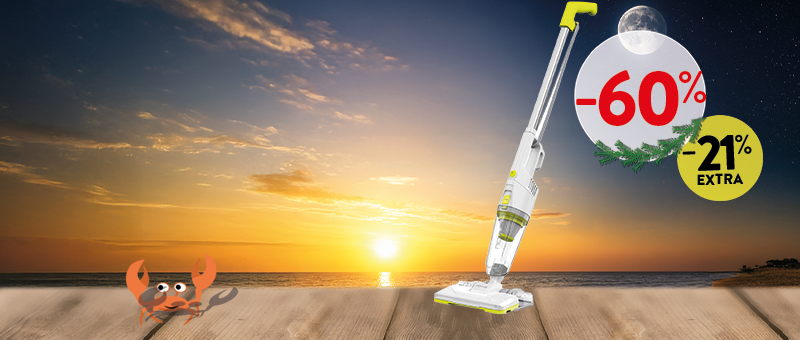 Fshese Storm Vac&Mop e bardhe