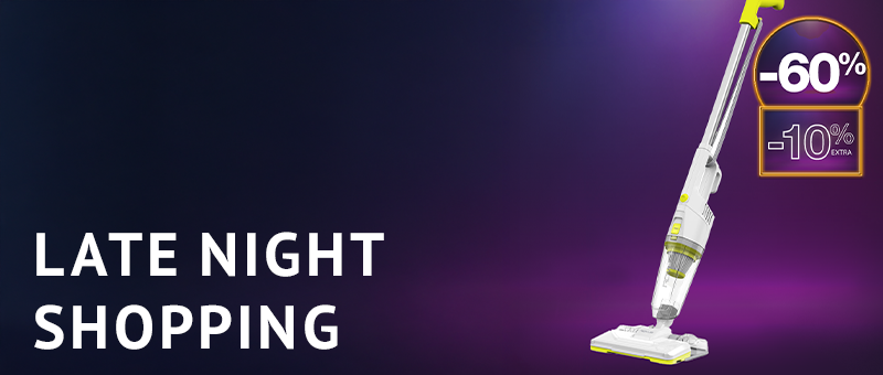 Fshese Storm Vac&Mop e bardhe