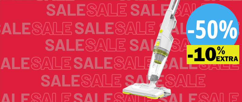 Fshese Storm Vac&Mop e bardhe