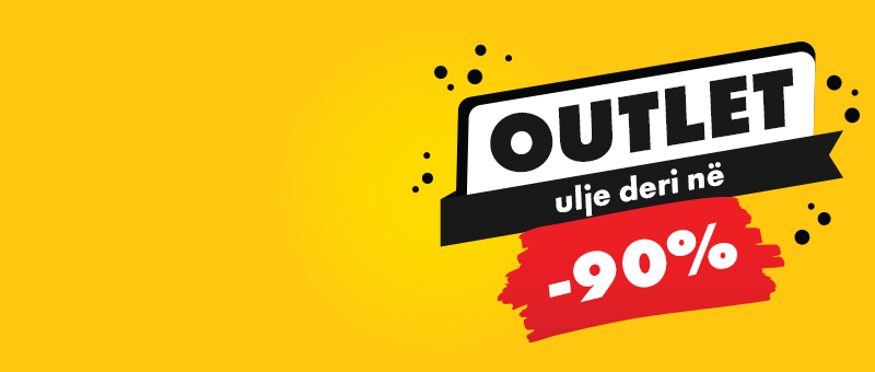  OUTLET DERI NË 90% ULJE