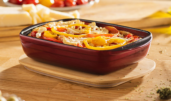 Delimano Royal Supreme Glass Small Tray+Lid